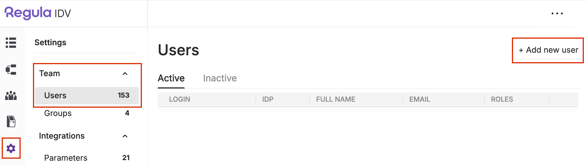 Adding a user