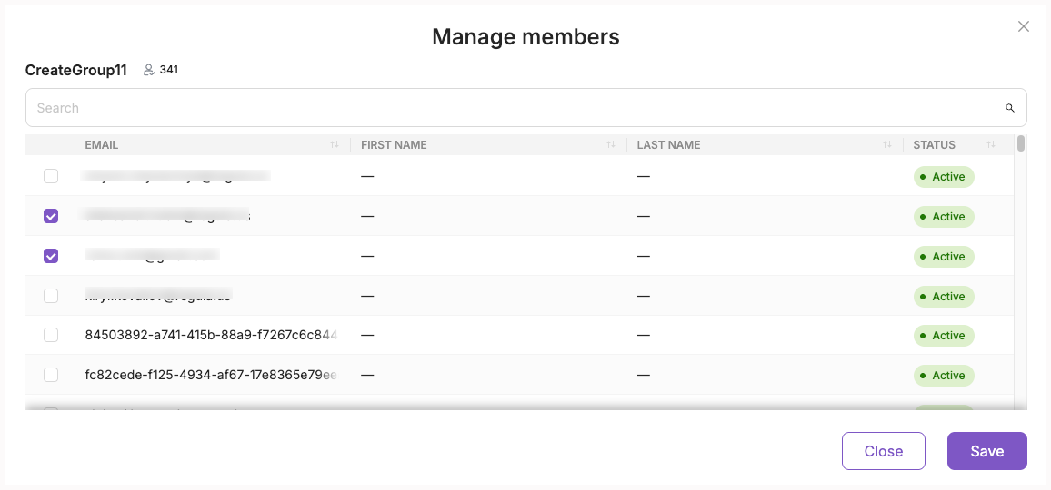 add users