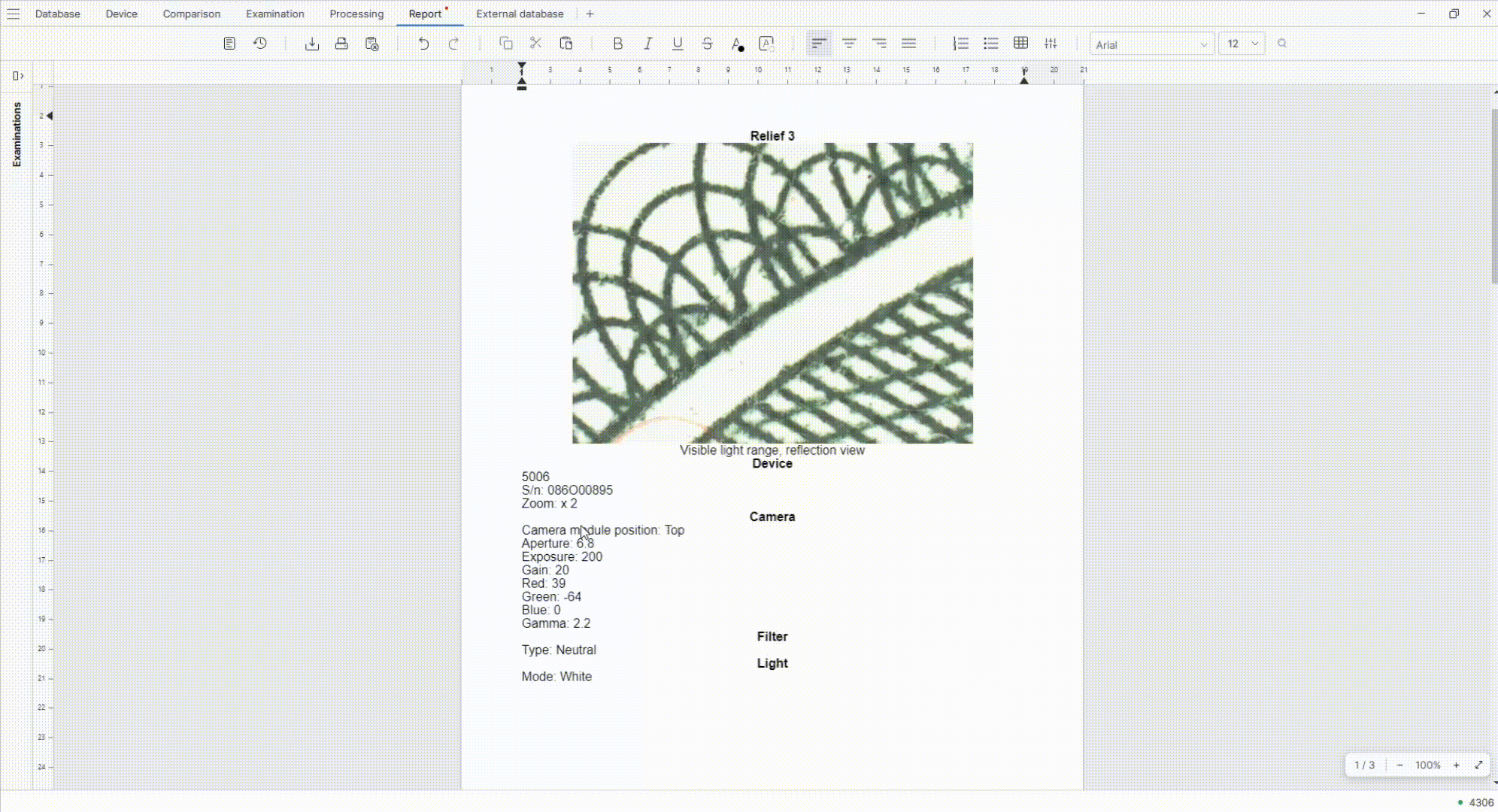 Font margins